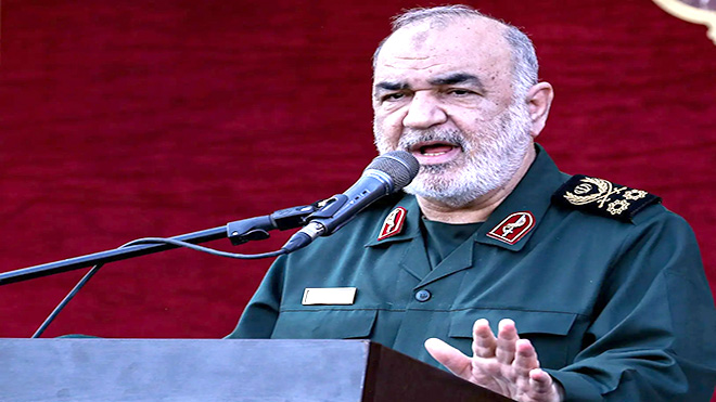 قائد الحرس الثوري حسين سلامي
